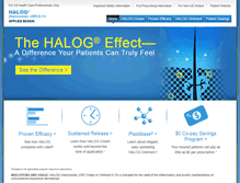 Tablet Screenshot of haloghcp.com
